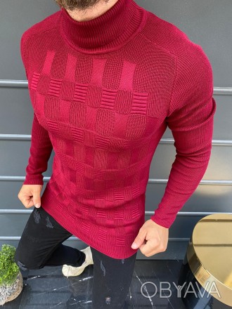 Вязанный свитер бордового цвета
Если ты ищешь свитер который подойдет к любому о. . фото 1