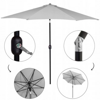 Стоячий зонт от польского бренда Springos - это идеальный аксессуар для обустрой. . фото 3