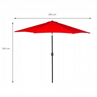 Стоячий зонт от польского бренда Springos - это идеальный аксессуар для обустрой. . фото 10