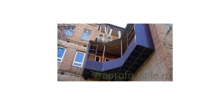 Пропонуємо гарний матеріал для обшивки балкона, профнастіл. Профнастіл практични. . фото 7