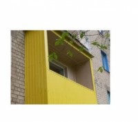 Пропонуємо гарний матеріал для обшивки балкона, профнастіл. Профнастіл практични. . фото 9
