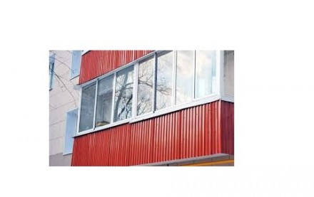Пропонуємо гарний матеріал для обшивки балкона, профнастіл. Профнастіл практични. . фото 3