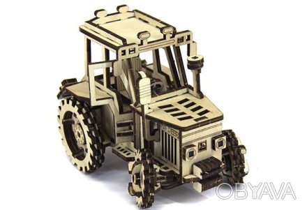 Механічний 3D пазл Трактор John Deere від українського виробника Handy Games Роз. . фото 1