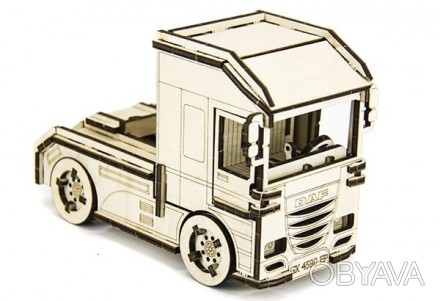 Механічний 3D пазл Вантажівка Daf від українського виробника Handy Games Розвива. . фото 1