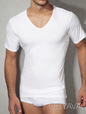 Чоловіча футболка Doreanse Cotton Basic 2810 біла
Класична футболка з м'якого чи. . фото 1