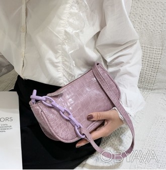
ВИДЕООБЗОР
Женская сумочка багет в стиле рептилии 
Женская сумочка через плечо . . фото 1