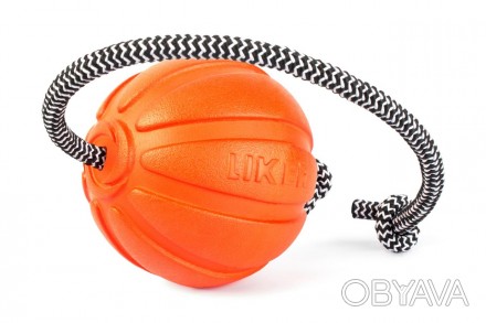 Мячик на шнуре LIKER Cord 7 — идеальная игрушка для поощрения и повышения игрово. . фото 1