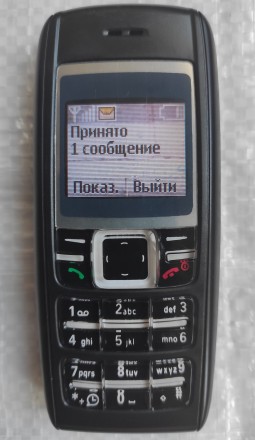 Nokia 1600 б/ушный кнопочный телефон черного цвета. Заменены на новые: передняя . . фото 9