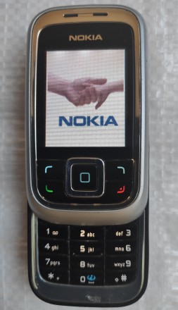 Nokia 6111 б/ушный кнопочный телефон слайдер черного цвета в хорошем косметическ. . фото 6