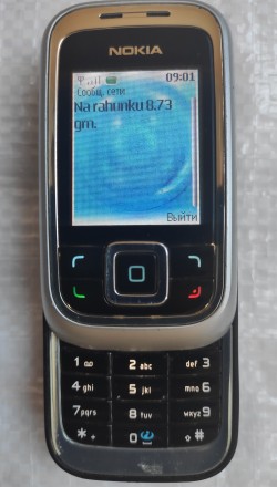 Nokia 6111 б/ушный кнопочный телефон слайдер черного цвета в хорошем косметическ. . фото 11