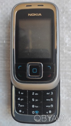 Nokia 6111 б/ушный кнопочный телефон слайдер черного цвета в хорошем косметическ. . фото 1