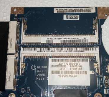 Материнська плата LA-4651P Core 2 Duo U9400 1.4GHz DDR3 з планшетного ноутбука M. . фото 5