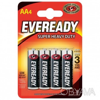 Батарейка ENERGIZER EVEREADY AA Heavy Duty 4шт.
Компания Energizer является лиде. . фото 1