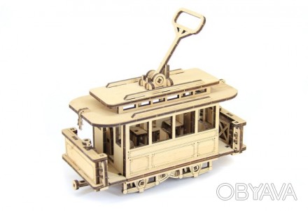 Механічний 3D пазл Трамвай Siemens від українського виробника Handy Games Дерев&. . фото 1