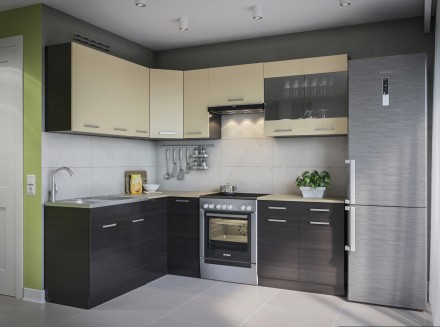 Кухня Марта угловая венге комби Світ Меблів купить в Одессе, Украине. Одесса. фото 1