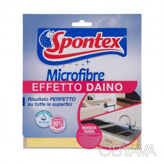 МІКРОФІБРА SPONTEX MICROFIBRE EFF.DAINO 
Очень эффективная салфетка из полиактив. . фото 1