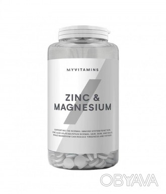 Минеральный комплекс Myprotein Zinc and Magnesium 800mg (90 капс) майпротеин Про. . фото 1