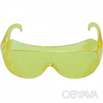 Очки защитные BASIS янтарные линзы, без увеличения (1уп-5шт)
Защитные очки BASIS. . фото 1