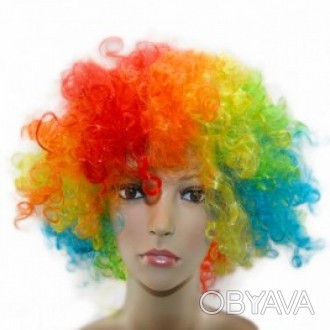 Парик Клоуна (радуга)
Карнавальные парики – это великолепный реквизит для праздн. . фото 1
