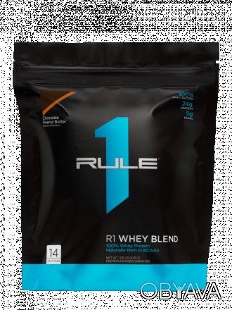  R1 Whey Blend - инновационная белковая добавка от компании Rule 1, отличающаяся. . фото 1