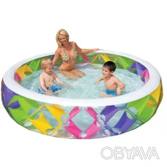Веселый и яркий детский надувной бассейн модели 59469 порадует вашего малыша абс. . фото 1