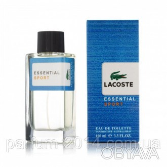 Мужская туалетная вода Лакоста эссеншиал Спорт Lacoste Essential Sport 100 ml (л. . фото 1