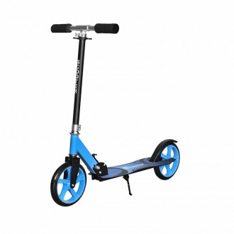 Двухколёсный самокат для взрослых Lesko 2039 Blue большой подростковый. Запорожье. фото 1 Двухколёсный самокат для взрослых Lesko 2039 Blue большой подростковый. Запорожье. фото 1