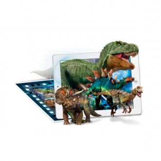 Мечтаете сфотографироваться с настоящим динозавром? Пазл с 3d дополненной реальн. . фото 3