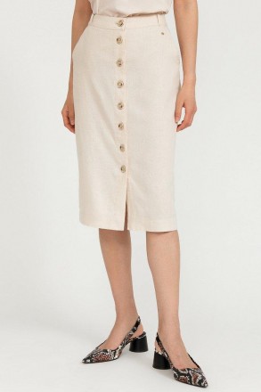 Летняя юбка миди на пуговицах от финского бренда Finn Flare, отлично дополнит Ва. . фото 2