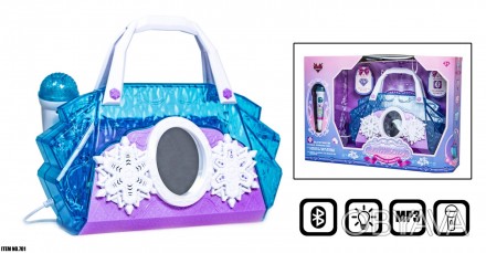 Отличным подарком для девочки будет набор аксессуаров, в который входит: сумочка. . фото 1