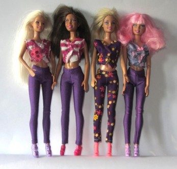 Платья на кукол Барби различного фасона, модная одежда для куклы Барби ручной ра. . фото 9