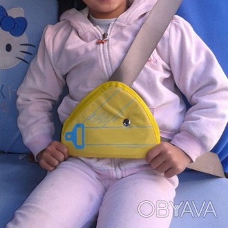 Детский адаптер ремня безопасности позволяет подогнать ремень безопасности под п. . фото 1