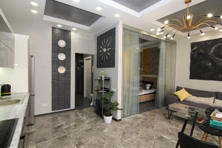 Сдается впервые новая стильная, комфортная, уютная квартира 54,5 м² с экскл. Центральный. фото 3