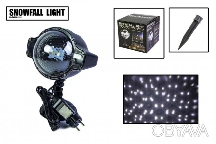 МОЩНЫЙ Профессиональный Лазерный звёздный проектор (металлический корпус) OUTDOO. . фото 1