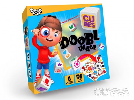 Гра настільна Doobl Image Cubes від виробника Danko Toys Відправка післяплатою в. . фото 1