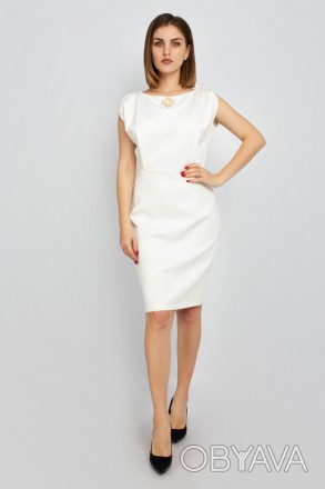
Оригинальное платье Bies белого цвета, производство Турция. Ткань мягкая, хорош. . фото 1