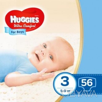 Подгузники Huggies Ultra Comfort созданы специально для девочек/для мальчиков - . . фото 1