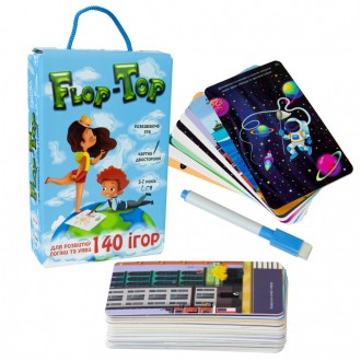«Flop Top» 30868 – серия игр-головоломок для малышей от 3 до 7 лет. Задания с ка. . фото 3