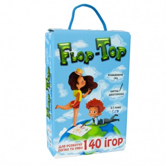 «Flop Top» 30868 – серия игр-головоломок для малышей от 3 до 7 лет. Задания с ка. . фото 4