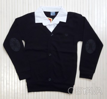 Код товара: 3042.1
Обманка, свитер-рубашка подростковая для мальчиков, изготовле. . фото 1