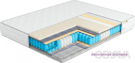Самая мягкая модель в премиальной линейке матрасов, которая выполнена на основе . . фото 1