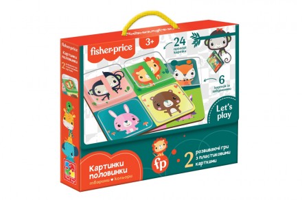 Настльна гра з пластиковими картками «Fisher Price Картинки половинки» VT2100-09. Івано-Франківськ. фото 1 Настльна гра з пластиковими картками «Fisher Price Картинки половинки» VT2100-09. Івано-Франківськ. фото 1