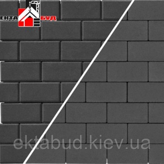 Тротуарная плитка БРУСЧАТКА 200х100 60мм Графит. Київ. фото 1 Тротуарная плитка БРУСЧАТКА 200х100 60мм Графит. Київ. фото 1