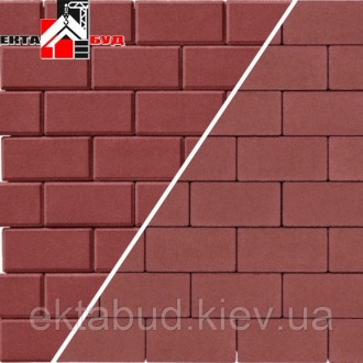 Тротуарная плитка БРУСЧАТКА 200х100 80мм Вишня. Київ. фото 1 Тротуарная плитка БРУСЧАТКА 200х100 80мм Вишня. Київ. фото 1