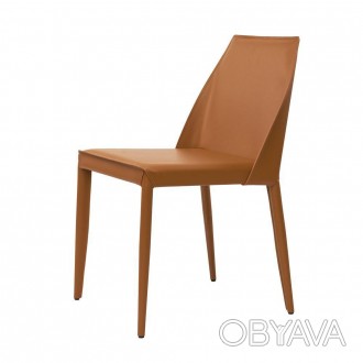 Обзор кожаного стула Marco (Марко), цвет светло-коричневый Кожаный стул Marco - . . фото 1