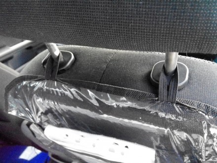 Защитный чехол для спинки переднего сидения в автомобиле защищает оббивку сидени. . фото 4
