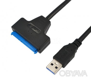 Адаптер USB 3.0 to SATA для HDD формата 1.8”, 2.5” 
Длина 20см. Уст. . фото 1