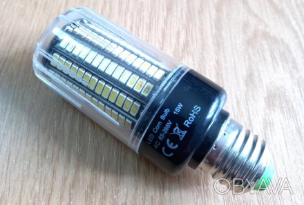 LED лампа кукуруза 5736 SMD.Лампа нерабочая. Товар продается в таком виде, как е. . фото 1