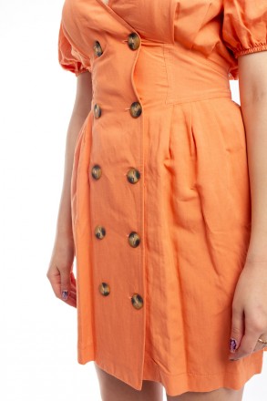 
Оригинальное платье Dilvin пудрового цвета, производство Турция. Ткань мягкая, . . фото 6