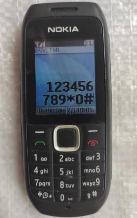 Nokia 1616-2 б/ушный кнопочный телефон в хорошем косметическом и отличном рабоче. . фото 8
